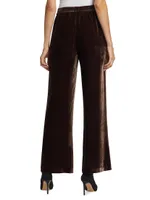 The Veronica Velvet Wide-Leg Pants