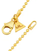 Lioness 14K-Gold-Plated Pendant Necklace