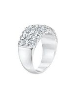 14K White Gold & 2.0 TCW Lab-Grown Diamond Ring