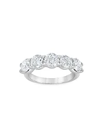 14K White Gold & Diamond Ring