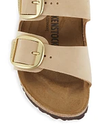 Arizona Big Buckle Leather Sandals