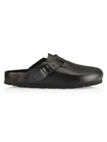 Boston Exquisite Leather Clogs