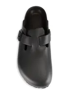 Boston Exquisite Leather Clogs