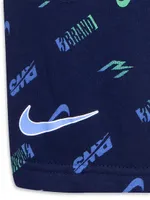 Little Boy's & Nike x 3Brand By Russell Wilson Printed Shorts