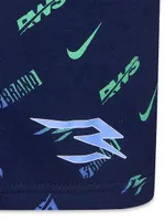 Little Boy's & Nike x 3Brand By Russell Wilson Printed Shorts