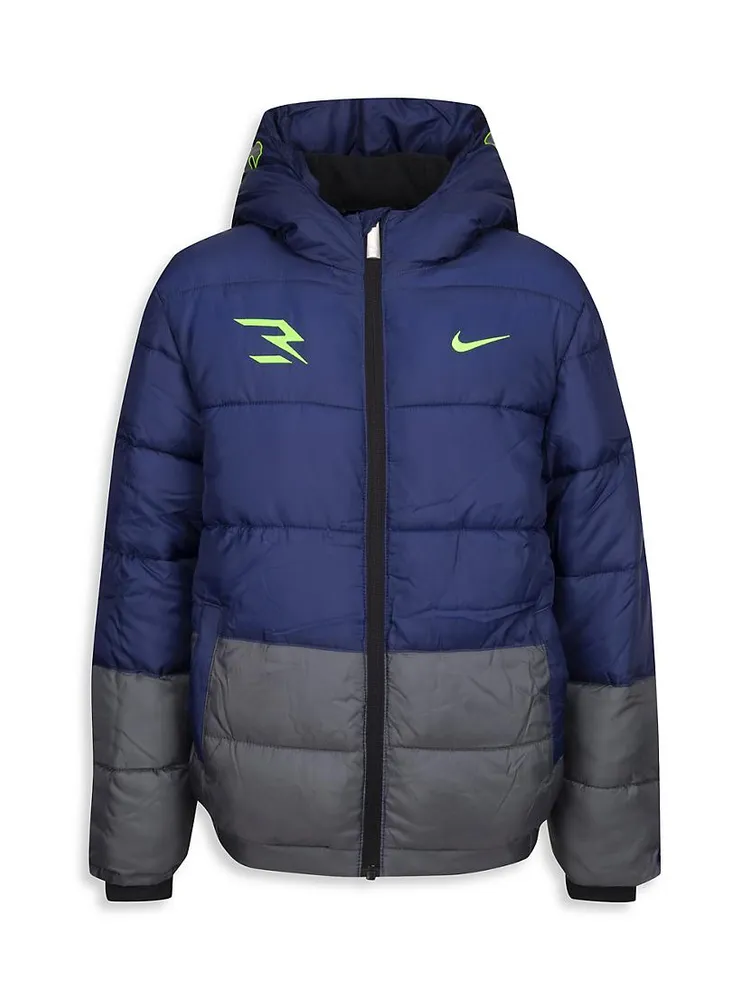 Little Boy's & Nike x 3Brand By Russell Wilson Sideline Puffer Jacket