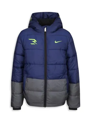Little Boy's & Nike x 3Brand By Russell Wilson Sideline Puffer Jacket