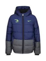 Little Boy's & Nike x 3Brand By Russell Wilson Sideline Puffer Jacket