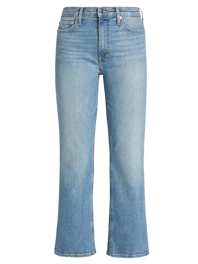 Crosby Cropped Flared Jeans