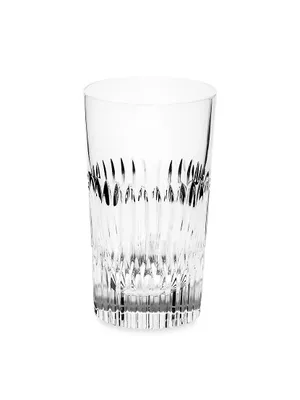 Richard Brendon Prism Crystal Highball Glass