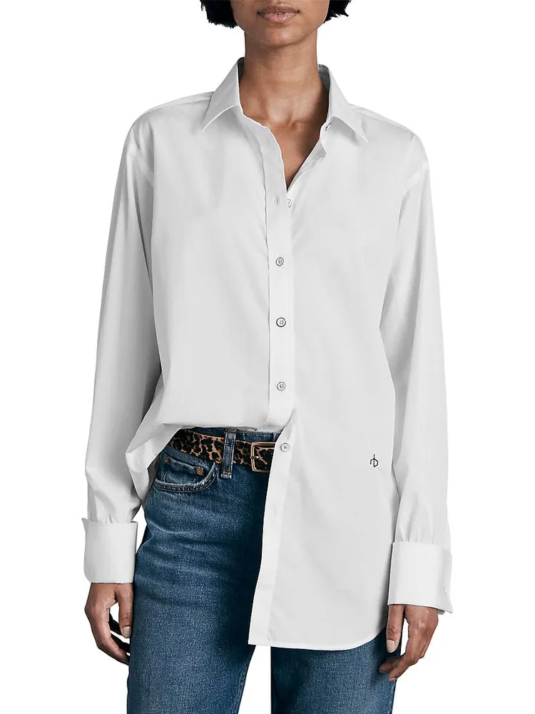 Diana Cotton Poplin Shirt