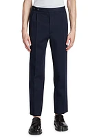 Wool Pleated Pants