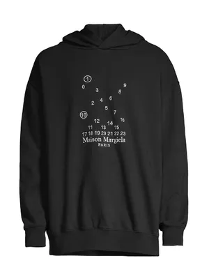 Bubble Embossed Logo Hoodie