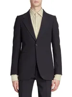 Virgin Wool Slim Fit Suit