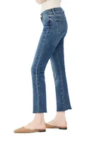 Mara Straight Mid Rise Instasculpt Ankle Jeans