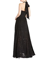 Lilyana Halter Maxi Dress