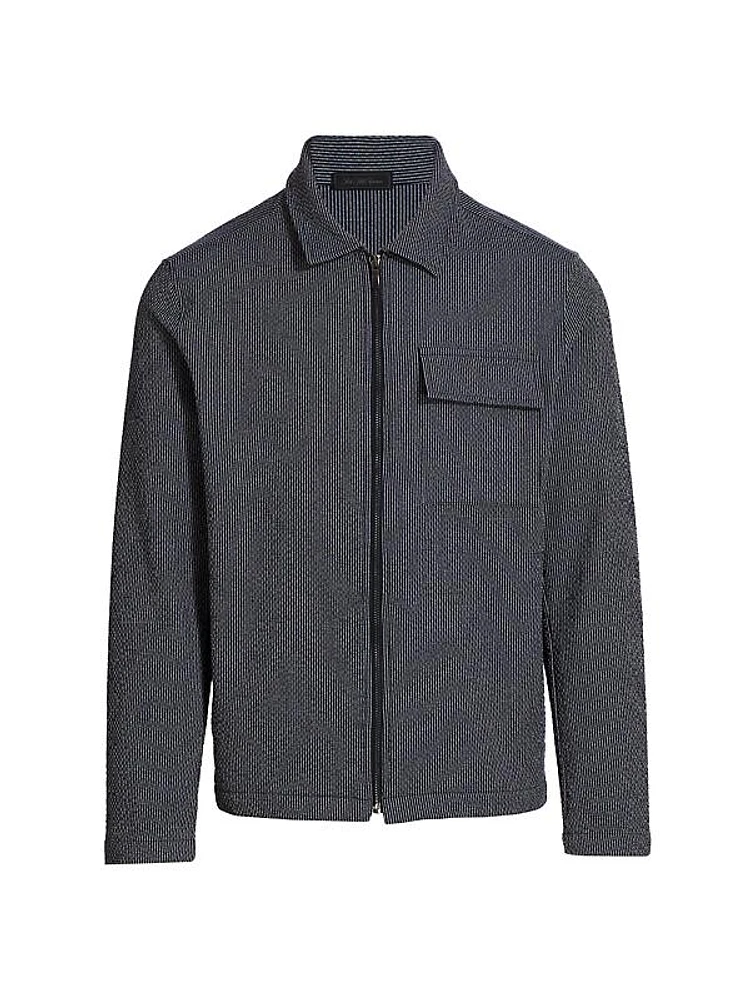 COLLECTION Seersucker Bomber Jacket