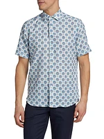 COLLECTION Linen Floral Sun Shirt