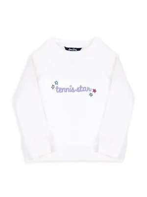 Little Girl's & Tennis Star Sweatshirt