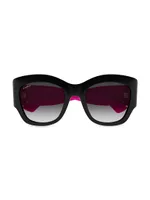 Double C 52MM Cat-Eye Sunglasses