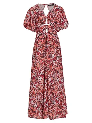 Pallida Silk-Blend Maxi Dress