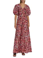 Pallida Silk-Blend Maxi Dress