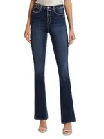 Selma High-Rise Boot-Leg Jeans