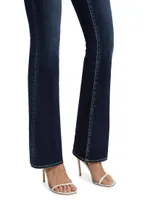 Selma High-Rise Boot-Leg Jeans