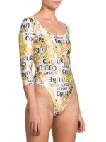 Logo-Print Bodysuit