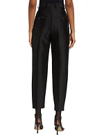 Sewn Pleat Evening Trousers