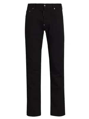 Cool Guy Black Bull Stretch Cotton Jeans