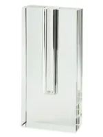 Clear Crystal Flat Rectangular Bud Vase