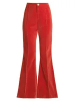 Corduroy Flared Trousers