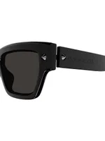 Spike Studs 53MM Square Acetate Sunglasses