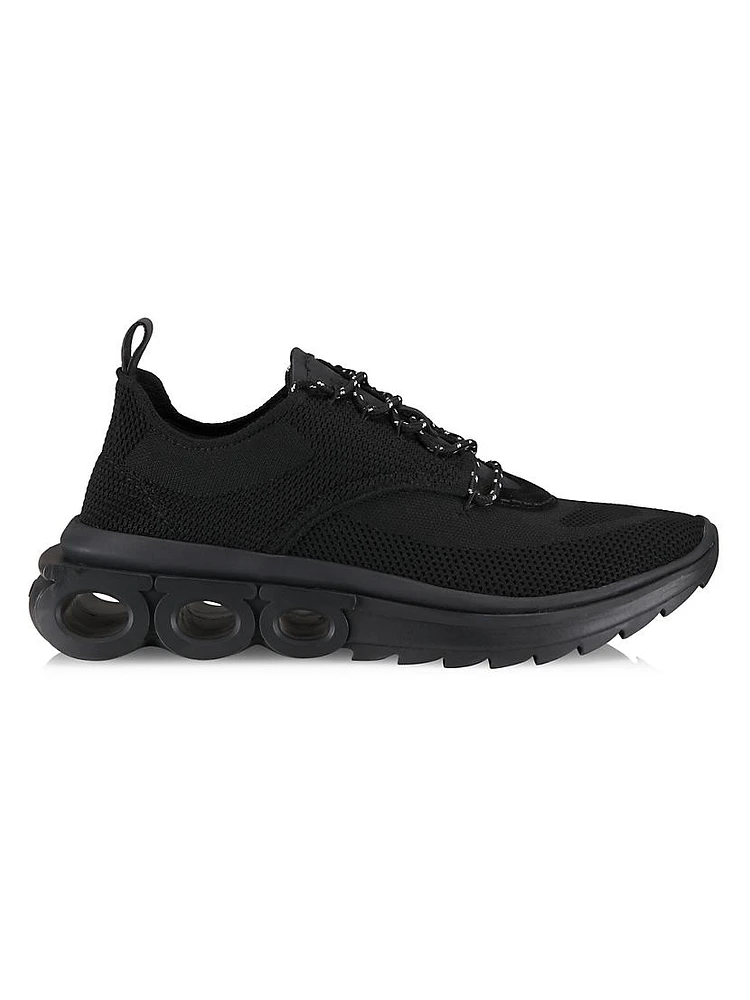 Nima Knit Lace-Up Sneakers