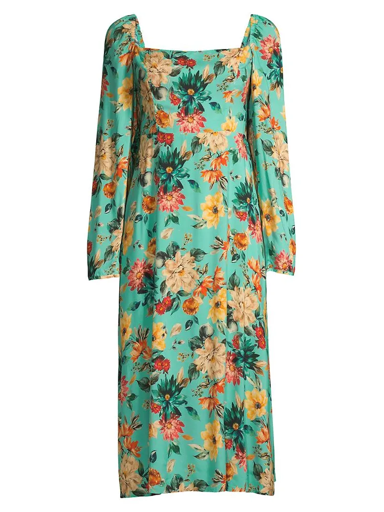 Bonita Floral Midi-Dress