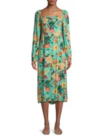 Bonita Floral Midi-Dress