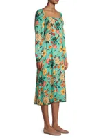 Bonita Floral Midi-Dress