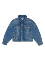 Little Girl's & Denim Jacket