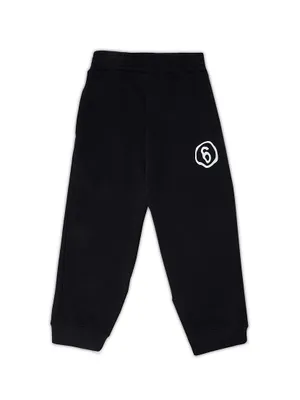 Little Kid's & Logo Stretch Cotton Sweatpants