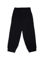 Little Kid's & Logo Stretch Cotton Sweatpants