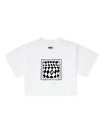 Little Kid's & Checkered Logo Short-Sleeve T-Shirt