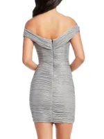 Dakota Metallic Knit Bodycon Minidress