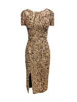 Natasha Sequined Midi-Dress