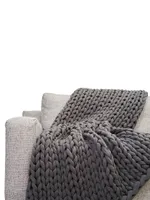 Cotton Napper Weighted Knit Blanket