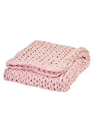 Cotton Napper Weighted Knit Blanket