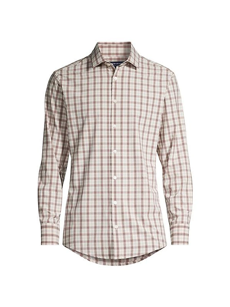 Leeward Check Button-Front Shirt