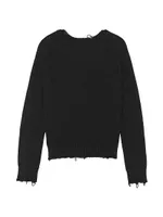 Destroyed Knit Sweater