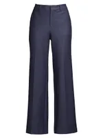 Aluda Wide-Leg Tailored Pants