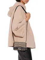 Bandit Monogram Jacquard Crossbody Bag